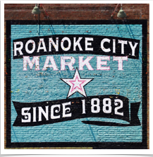 Roanoke Virginia - Market Sign Roanoke Virginia - Market Sign